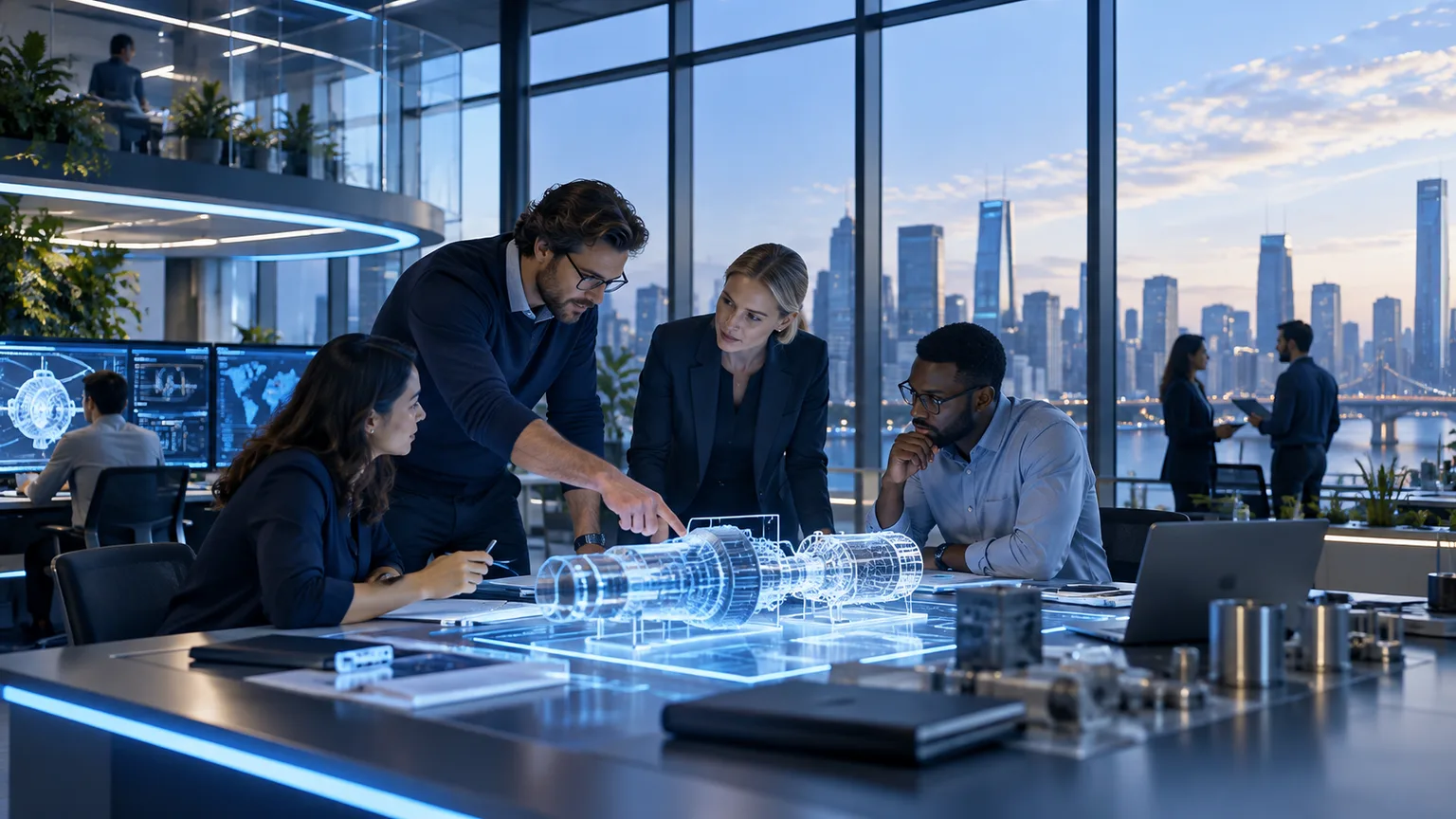Collaborative enterprise engineering workspace